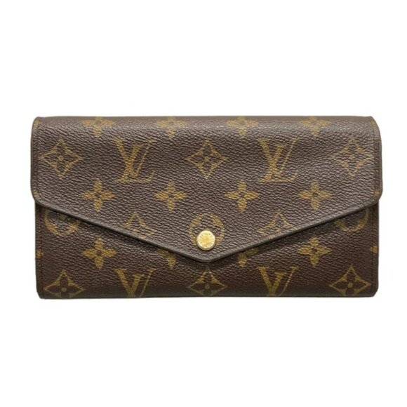 LOUIS VUITTON Portefeuille Sara Rose Ballerine Monogram Wallet 260-052425 - Picture 1 of 11